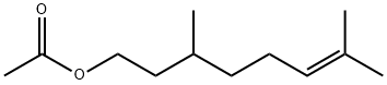 Citronellyl acetate Structure