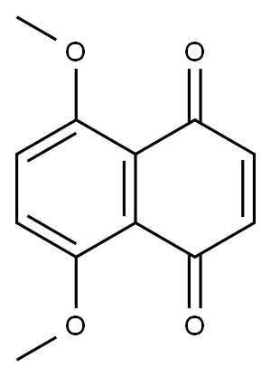 5,8-Dimethoxy-1,4-naphthalenedione Structure
