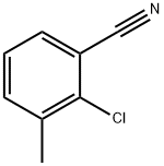 2-CHLORO-3-METHYLBENZONITRILE Structure
