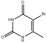 5-BROMO-6-METHYLURACIL Structure