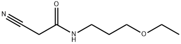 2-CYANO-N-(3-ETHOXY-PROPYL)-ACETAMIDE Structure
