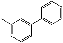 2-METHYL-4-PHENYLPYRIDINE Structure