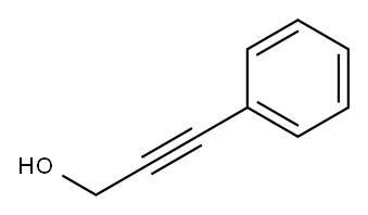 3-PHENYL-2-PROPYN-1-OL Structure