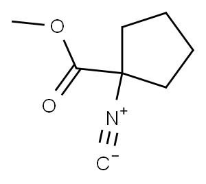 METHYL-1-ISOCYANO-1-CYCLOPENTANCARBOXYALATE Structure