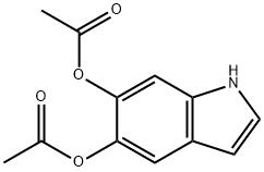 5,6-DIACETOXYINDOLE Structure