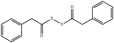 Phenylacetyl disulfide Structure