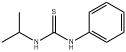 1-ISO-PROPYL-3-PHENYL-2-THIOUREA Structure