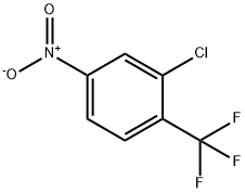 2-CHLORO-4-NITROBENZOTRIFLUORIDE Structure