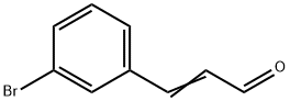 m-Bromocinnamaldehyde Structure