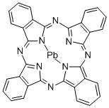 PHTHALOCYANINE LEAD Structure