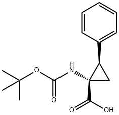 151910-11-1 (1S,2R)-N-BOC-1-AMINO-2-PHENYLCYCLOPROPANECARBOXYLIC ACID