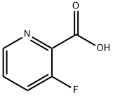 3-FLUOROPYRIDINE-2-CARBOXYLIC ACID Structure