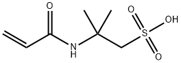 2-Acrylamide-2-methylpropanesulfonic acid Structure