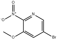 5-BROMO-3-METHOXY-2-NITROPYRIDINE Structure