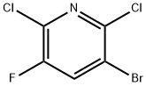 3-Bromo-2,6-dichloro-5-fluoropyridine Structure