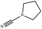 1-Cyanopyrrolidine Structure