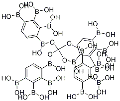 4,4',4'',4'''-Methanetetrayltetrakis(benzene-4,1-diyl)tetraboronic acid Structure