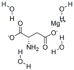 Magnesium D,L-Hydrogenaspartate Tetrahydrate Structure