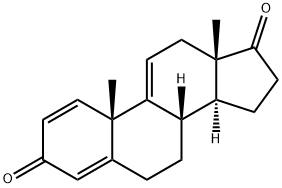 1,4,9-Androstatriene-3-17-dione  Structure