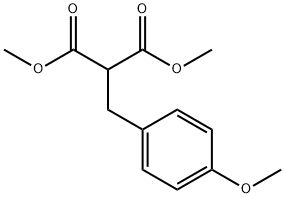 DIMETHYL 2-(4-METHOXYBENZYL)MALONATE Structure