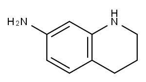 7-Amino-1,2,3,4-tetrahydroquinoline Structure