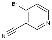 4-Bromo-3-cyanopyridine Structure