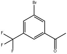 3'-BroMo-5'-(trifluoroMethyl)acetophenone, 97% Structure