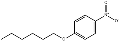 4-N-HEXYLOXYNITROBENZENE Structure
