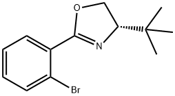 (S)-2-(2-BROMOPHENYL)-4-TERT-BUTYL-4,5-DIHYDROOXAZOLE Structure