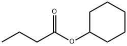 CYCLOHEXYL BUTYRATE Structure