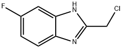 2-(CHLOROMETHYL)-6-FLUORO-1H-BENZO[D]IMIDAZOLE Structure