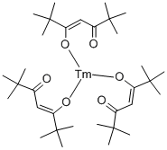 TRIS(2,2,6,6-TETRAMETHYL-3,5-HEPTANEDIONATO)THULIUM(III) Structure