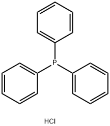 TRIPHENYLPHOSPHINE HYDROCHLORIDE Structure