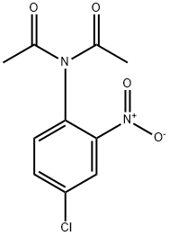 N-Acetyl-N-(4-chloro-2-nitrophenyl)acetamide Structure