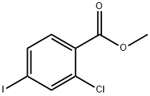 Methyl 2-chloro-4-iodobenzoate Structure