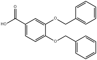 3,4-BIS(BENZYLOXY)BENZOIC ACID Structure