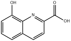 8-HYDROXYQUINOLINE-2-CARBOXYLIC ACID Structure