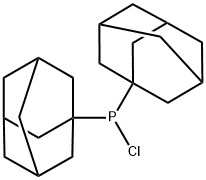 Di(1-adaMantyl)chlorophosphine Structure
