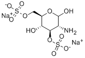 D-GLUCOSAMINE-3,6-DI-O-SULPHATE (2NA) Structure