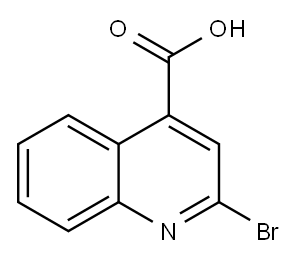 2-BROMOQUINOLINE-4-CARBOXYLIC ACID Structure