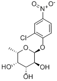2-Chloro-4-nitrophenyl-alpha-L-fucopyranoside Structure