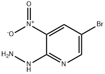 5-Bromo-2-hydrazino-3-nitropyridine Structure