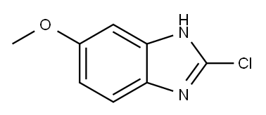 2-CHLORO-5-METHOXYBENZIMIDAZOLE Structure