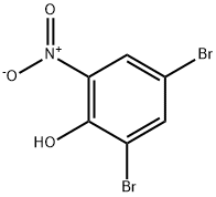 2,4-DIBROMO-6-NITROPHENOL Structure