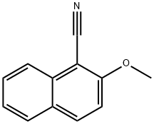2-METHOXY-1-NAPHTHONITRILE Structure