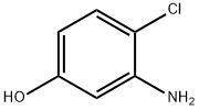3-Amino-4-chlorophenol Structure