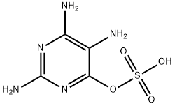 2,5,6-Triaminopyrimidin-4-ol sulphate Structure