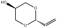 trans-2-vinyl-1,3-dioxan-5-ol Structure