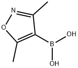 3,5-Dimethylisoxazole-4-boronic acid Structure