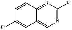 2,6-DIBROMOQUINAZOLINE Structure